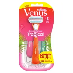 Venus Tropical Women's Disposable Razors - 6ct