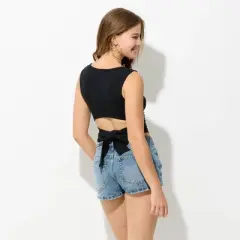 Women's Back Bow Tie Tank Top - Wild Fable&trade;