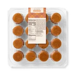 Pumpkin Bar Bites with Cream Cheese Frosting - 12.7oz/16ct - Favorite Day&trade;