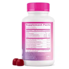 Pink Stork Lactation Dietary Supplement Gummies Raspberry - 40ct