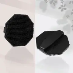Unique Bargains Shower Silicone Body Scrubber 3 Pcs