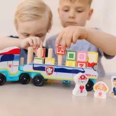 Melissa & Doug PAW Patrol ABC Wooden Block Truck