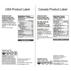 Organic Raw Sunflower and Pumpkin Seed Mix - by Food To Live