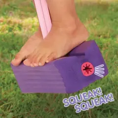 Kidoozie Foam Unicorn Pogo Jumper, Indoor & Outdoor Play, Encourages an Active Lifestyle, Makes Squeaky Sounds, 250 Pound Capacity - Ages 4+