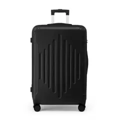 Karl Home Single 20 inch ABS Trolley Case with 2 Corner Protectors Black