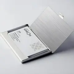 Kitcheniva Stainless Steel Card Holder Case