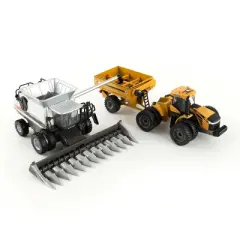 ERTL 1/64 AGCO 4 Piece Harvesting Set with Gleaner A86 Combine 16420