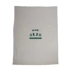 NCAA Miami Hurricanes Sweatshirt Blanket