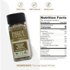 PRIDE OF INDIA Fennel Seed Whole