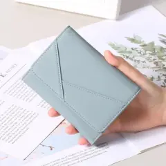 FATMOON RFID Blocking Wallets for Women,Trifold PU Leather Wallet with Zipper Coin Pocket &ndash; 13 Card Slots, Travel & Everyday Use