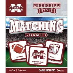 MasterPieces Officially Licensed NCAA Mississippi State Bulldogs Matching Game for Kids and Families