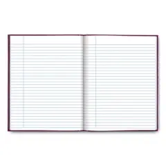 Blueline Executive Notebook, 1-Subject, Medium/College Rule, Grape Cover, (72) 9.25 x 7.25 Sheets