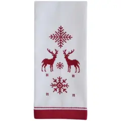 Park Designs Holiday Fairisle Decorative Dishtowel Set Of 2