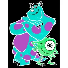 Men's Monsters Inc Sulley Mike Buds T-Shirt