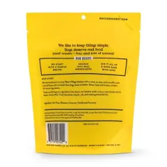 Bocce's Bakery Turmeric Latte with Vanilla, Banana and Coconut Flavor Dog Treats - 5oz