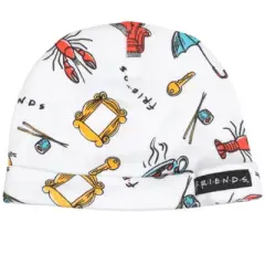 FRIENDS Bodysuit Pants and Hat 3 Piece Outfit Set Black 