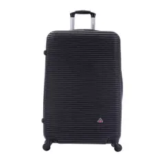 InUSA Royal Lightweight Hardside Large Checked Spinner Suitcase