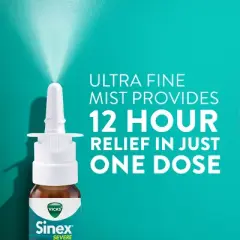 Vicks Sinex Severe Original Nasal Spray Ultra Fine Mist 0.5 fl oz