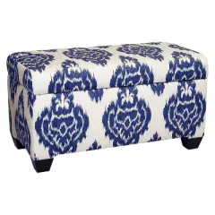 Custom Upholstered Storage Bench - Skyline Furniture