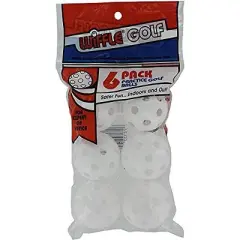 Wiffle Practice Golf Balls - 6 Pack