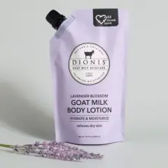 Dionis Goat Milk Body Lotion Refill Pouch  Lavender Blossom, 16.9 oz