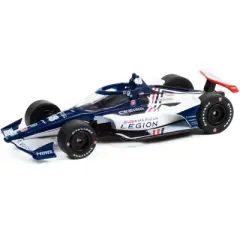 Dallara IndyCar #48 Kanaan "American Legion" Chip Ganassi Racing "NTT IndyCar Series" 2021 1/64 Diecast Model Car by Greenlight