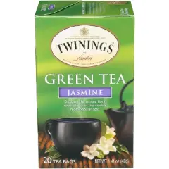 Twinings Green Tea with Jasmine - Case of 6 - 20 Bags