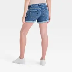 Under Belly Low-Rise Maternity Jean Shorts - Isabel Maternity by Ingrid & Isabel&trade;
