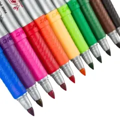 BIC Intensity Permanent Marker, Fine Tip, Assorted Colors, Pack of 36