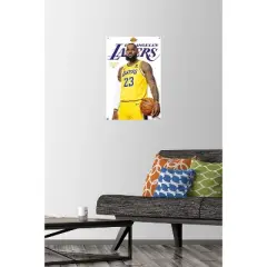 Trends International NBA Los Angeles Lakers - LeBron James Feature Series 23 Unframed Wall Poster Prints