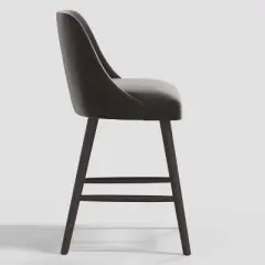 Geller Counter Height Barstool in Shiny Velvet - Threshold&trade;