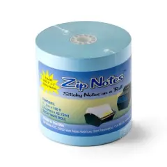 Zip Notes Zip Notes Refill Paper, Blue, Pack of 2