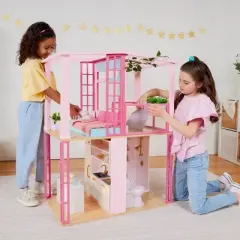 Our Generation Lovely Loft Dollhouse & Furniture Playset for 18" Dolls: Includes 63-Piece Accessories Set