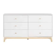 60" 6 Drawer Double Dresser - Alaterre Furniture