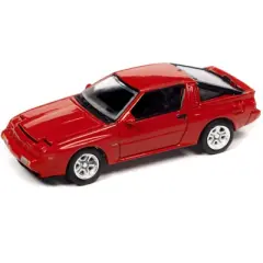 1986 Dodge Conquest TSi Red "Modern Muscle" Limited Edition 1/64 Diecast Model Car by Auto World
