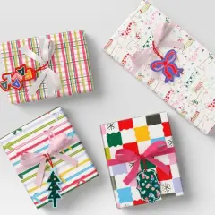 50ct Christmas Tie-On Gift Tags Cheerful Prints - Wondershop&trade;