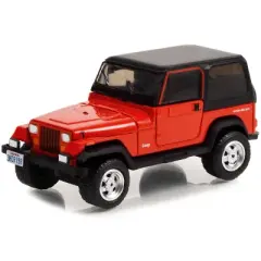 1994 Jeep Wrangler Red with Black Top "Beverly Hills, 90210" (1990-2000) TV Series 1/64 Diecast Model Car by Greenlight