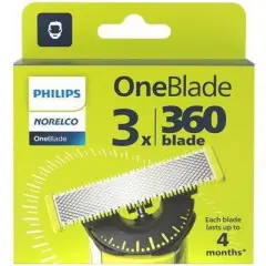 Philips Norelco OneBlade 360 Replacement Blade - QP430/80 - 3ct