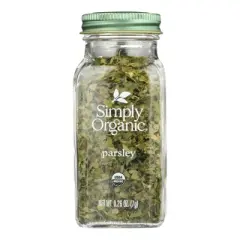 Simply Organic Parsley - Case of 6/.26 oz