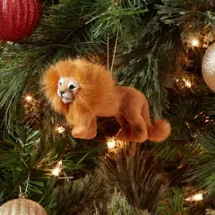 Faux Fur Lion Christmas Tree Ornament - Wondershop&trade;