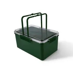 Food Storage with Lid Rectangle Green - Bullseye's Playground&trade;