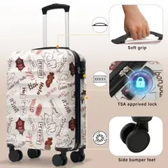 Dexmalle Expandable Checked Luggage