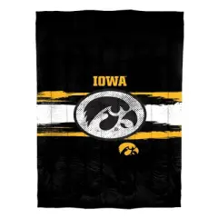 Sweet Home Collection NCAA Iowa Hawkeyes Comforter & Pillow Sham Set