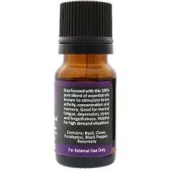 Plantlife Focus Essential Oil Blend &ndash; 100% Pure & Therapeutic Grade &ndash; Natural, Undiluted &ndash; No Additives or Fillers &ndash; Made in USA &ndash; 10ml Aromatherapy