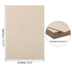Unique Bargains Thick Book Binding Cover Chipboard Sheets 20 Pcs