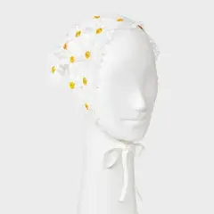 Daisy Knit Headscarf - Wild Fable&trade; White/Yellow