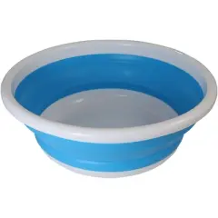 Coghlan's Camping Outdoor Collapsible Sink - White/Blue