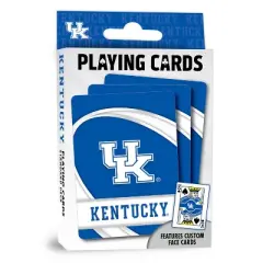 MasterPieces Officially Licensed NCAA Kentucky Wildcats Playing Cards - 54 Card Deck for Adults