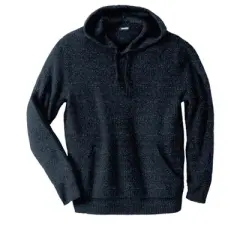 KingSize Men's Big & Tall Shaker Knit Hoodie