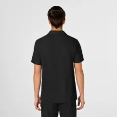 Wink Men's Collar Scrub Top